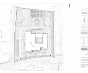 Dom Seniora w Łodzi, plan zagospodarowania terenu