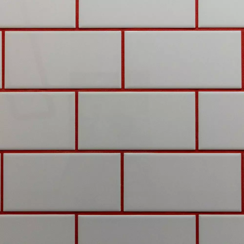 When it comes to grout and tiles, color combinations can sometimes be completely unusual