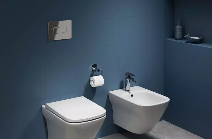 Przyciski z kolekcji ACCENTO są dopasowane do pneumatycznych systemów spłukiwania AQUA marki Cersanit.