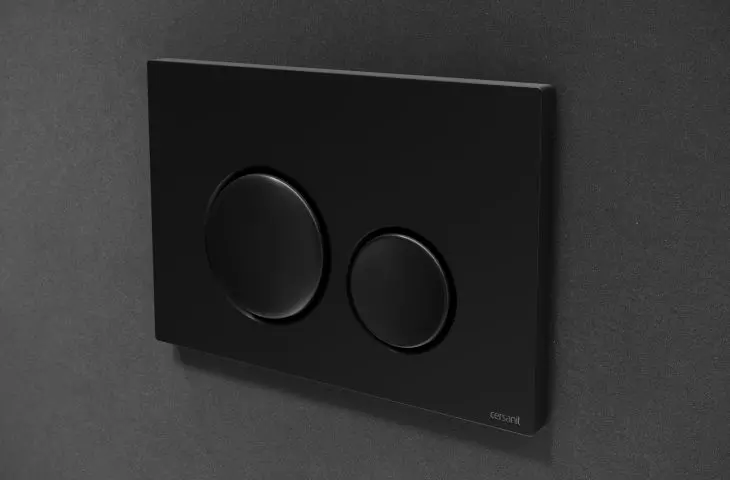 The LUNA by Cersanit collection is available in solid black, chrome and gold, as well as many color assemblies.