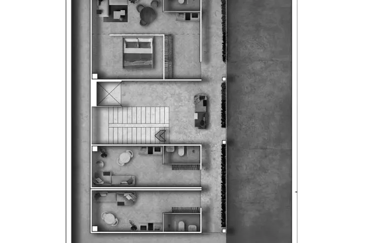 Repetitive floor plan