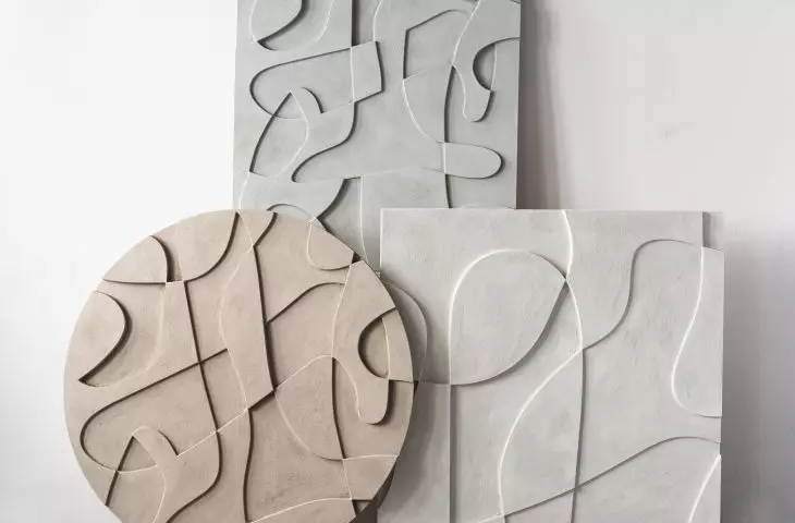 The first prototype of the relief was created in Amsterdam