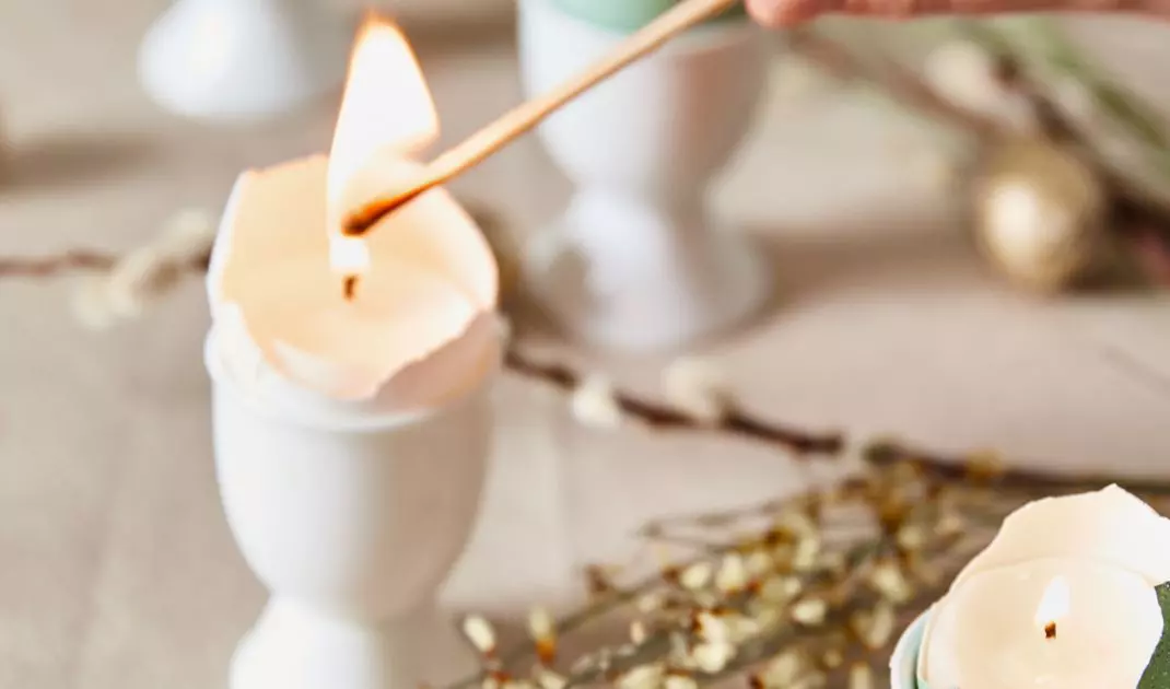 In the shell you can create, for example, a candle