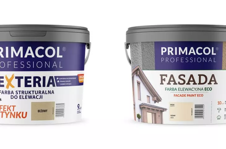 Farby fasadowe Primacol Professional 