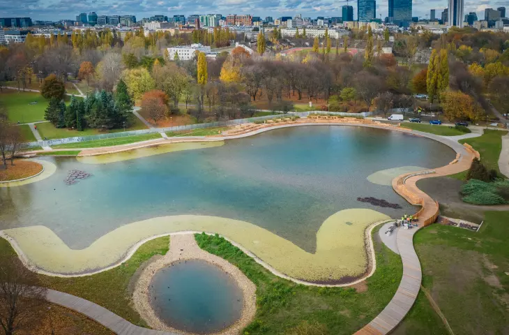 Modernization of Pole Mokotowskie Park