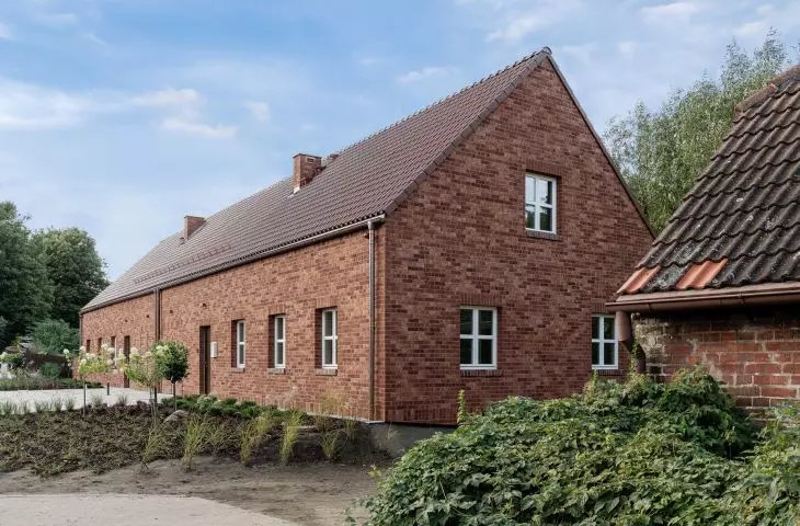 The new development is divided into two apartments