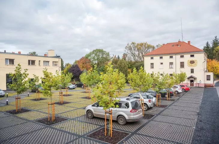 The designers wanted to make the square as human-friendly as possible
