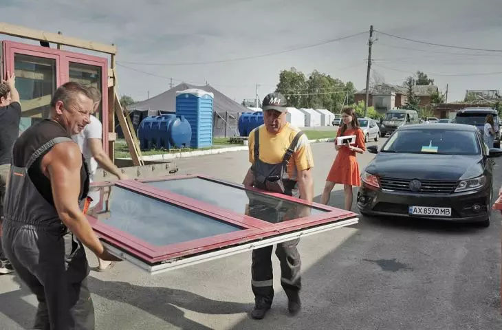 okno z Atrium trafia do świetlicy w Cyrkunach w Ukrainie 