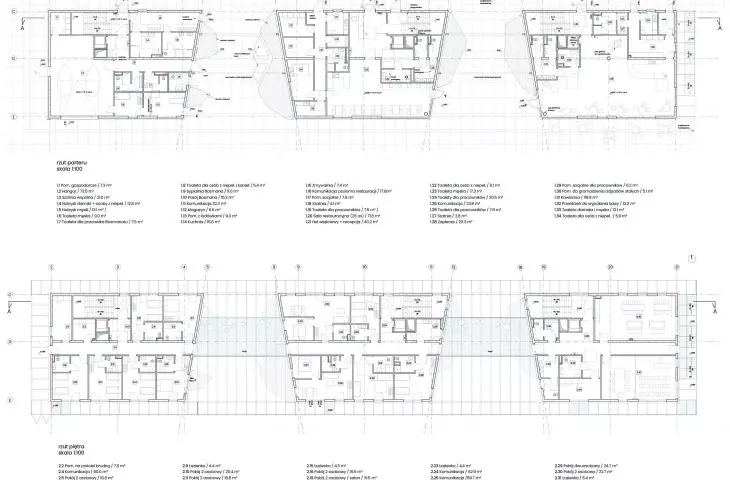 ground and 1st floor plans