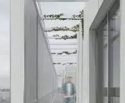 view from the balcony - overhangs