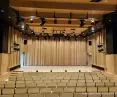 Modern sound system of the concert hall