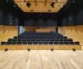 Modern sound system of the concert hall