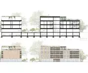 section and elevation