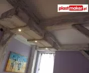 Superlekkie imitujące drewno maskownice na belki sufitowe