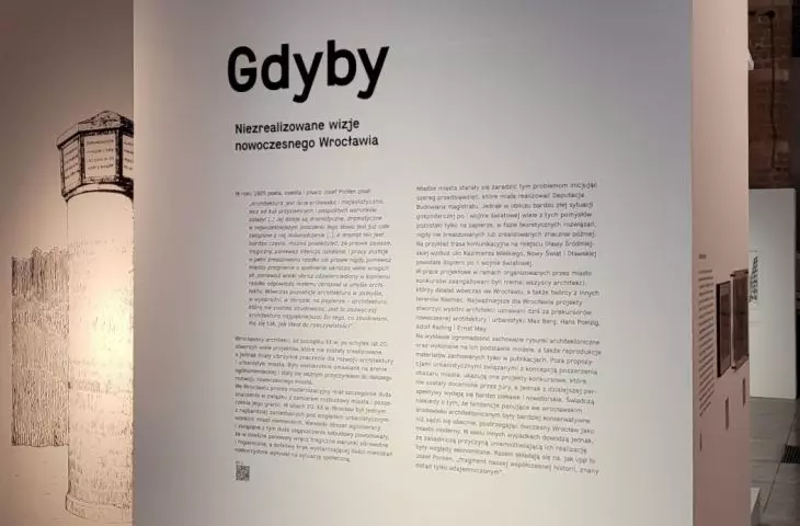 „Gdyby. Niezrealizowane wizje nowoczesnego Wrocławia”, wystawa w Muzeum Architektury
