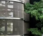 Braided metal facade at Grand Hotel in Kielce, architect: DETAN Andrzej Detka