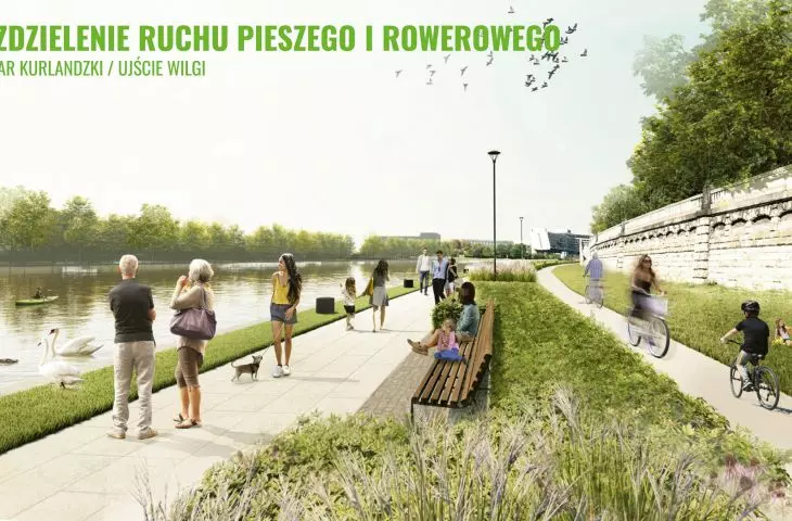 Vistula boulevards project presented by Piotr Kempf, former Director of the Board of Urban Greenery in Krakow