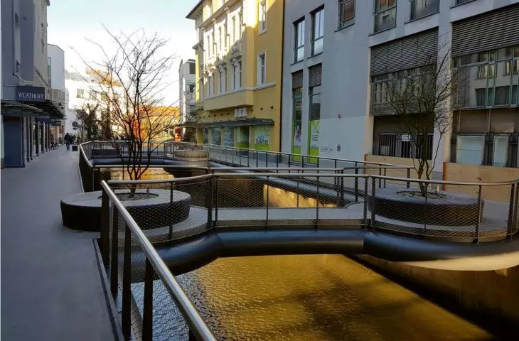 A good example: the Hase River, Osnabrück, Germany, development project: Müller Wehberg Landschaftsarchitekten (from a presentation by Marcin Brataniec)
