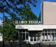 Entrance to the cinema