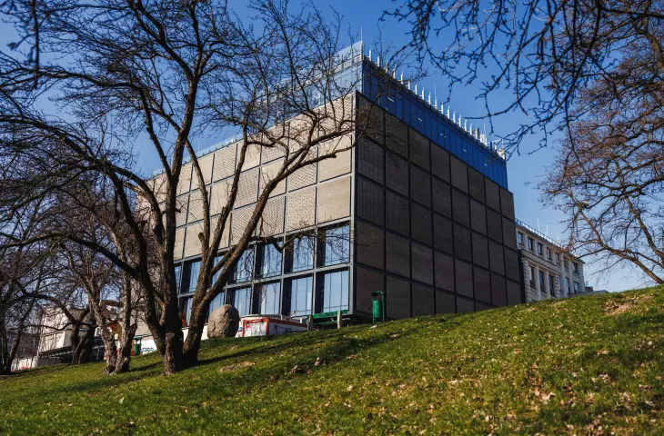 Widok od strony parku