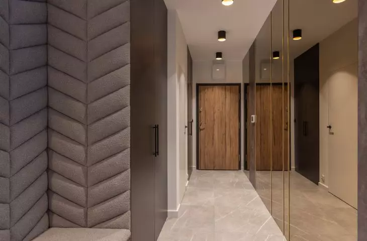 The lobby development is crowned by a comfortable seat