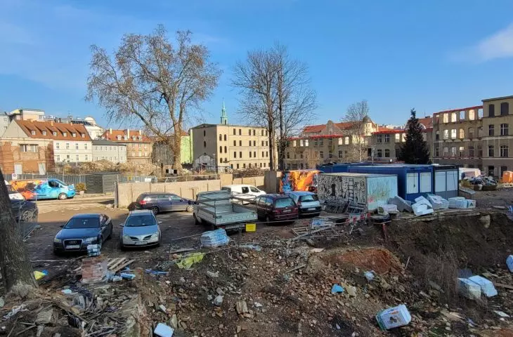 Former hospital on Szkolna Street in Poznan