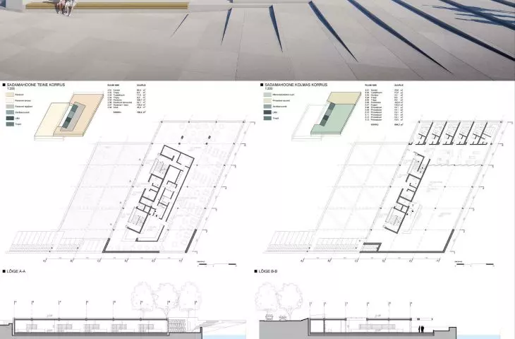 competition board, marina building