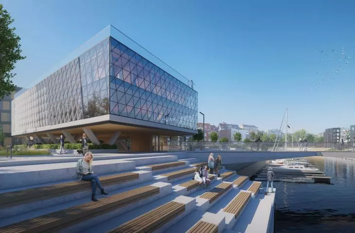 port-marina building