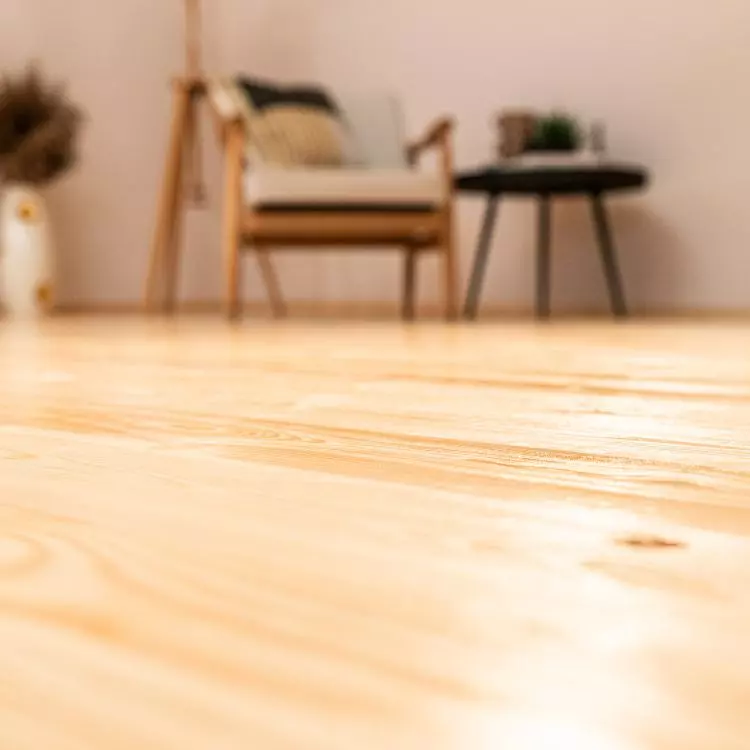 Waxing is a traditional and increasingly rare method of protecting a wood floor