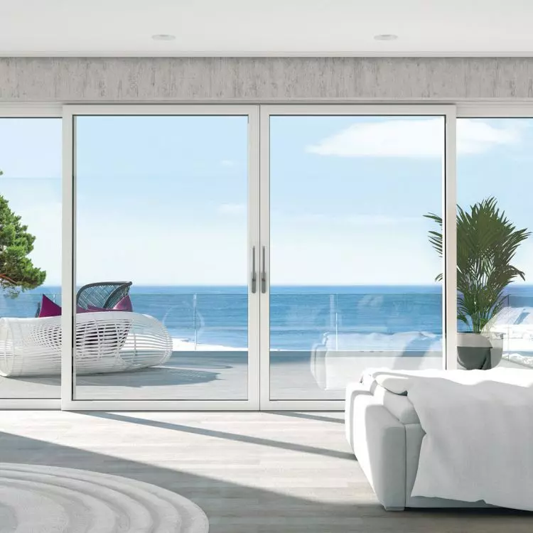 Schüco LivIngSlide Panorama lift-and-slide door