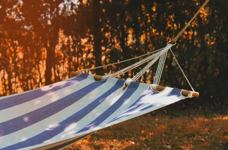 Properly used hammock can be beneficial to health