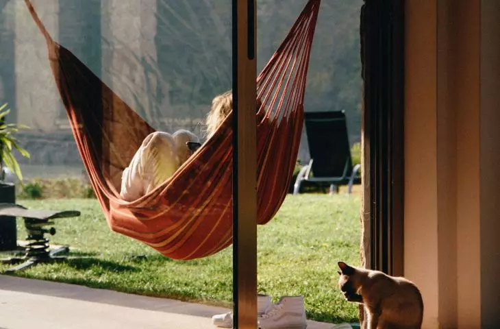 Gentle rocking motion helps you relax