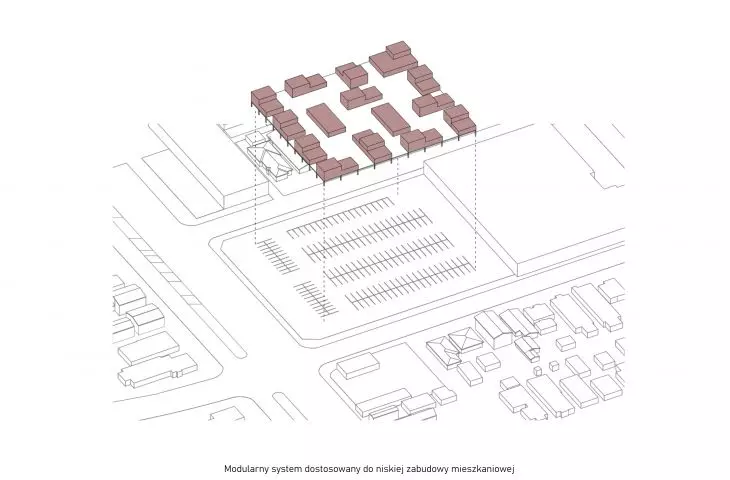 modularny system dostosowany do niskiej zabudowy mieszkalnej