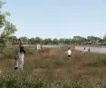 the basic element of the whole was renaturalization - giving this space back to the river and its natural movement