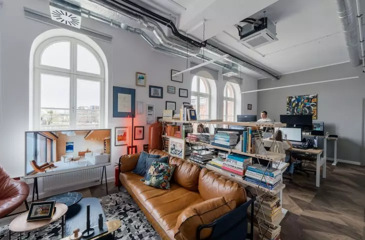 This is how the new interior of the studio looks like