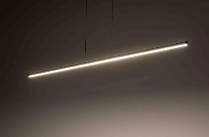 BAR LED is a pendant lamp with a minimalist design