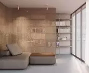 top floor, residents' common space