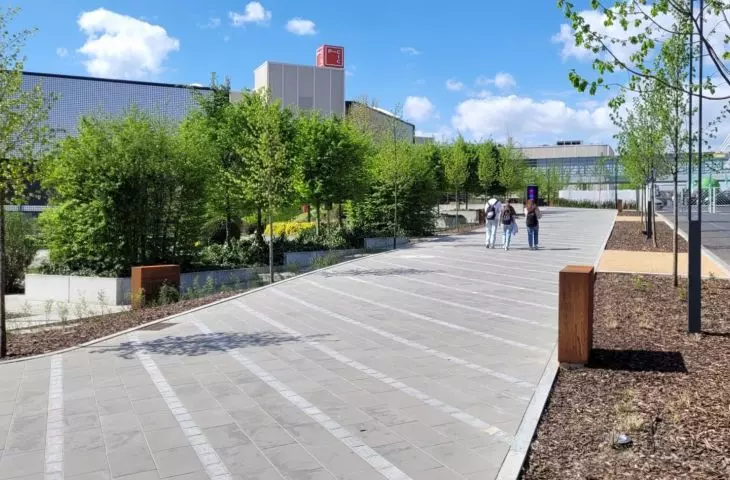 „Zielona rzeka” — nowy ogólnodostępny pasaż na poznańskich Targach
