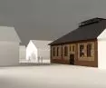 selected building in the context of the old slaughterhouse