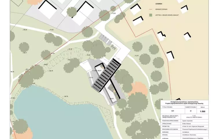 plan zagospodarowania terenu