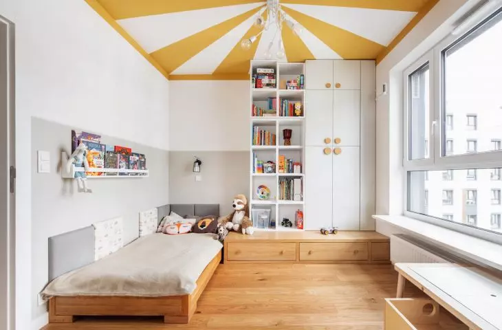 Architect created platforms with drawers