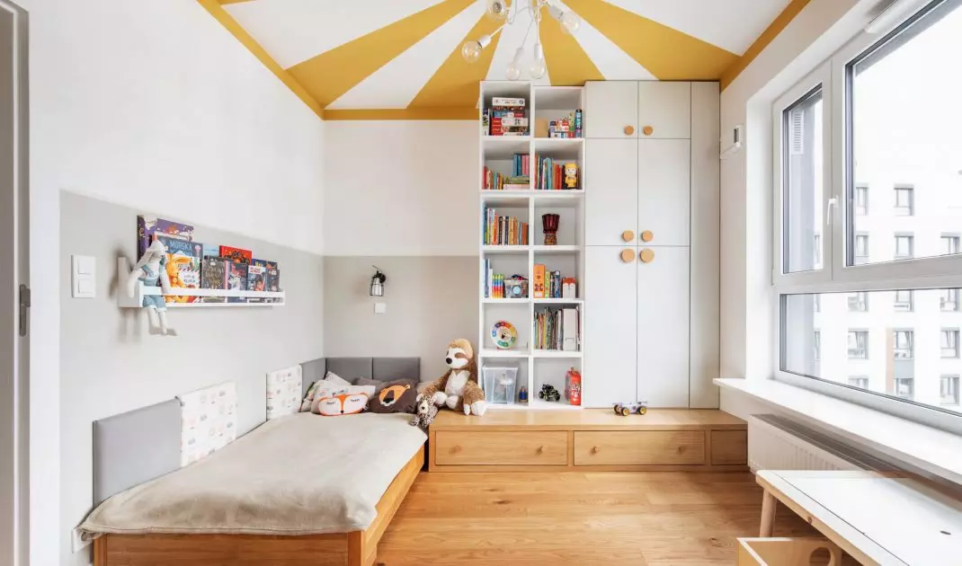 Architect created platforms with drawers