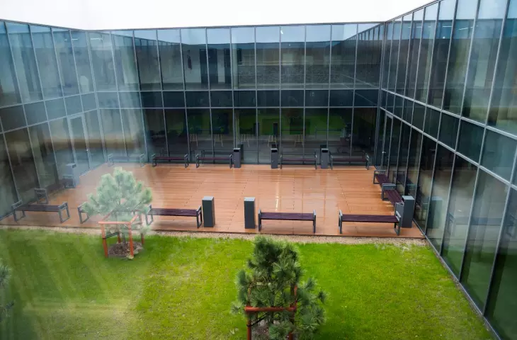 Wewnętrzne patio