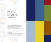 a palette of seven colors