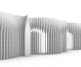 From the conceptual collection of property fences - vertical fence