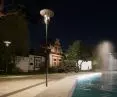 The space would be beautified by fountains 
