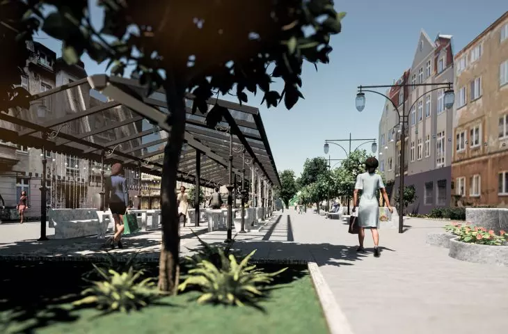 Tętniąca życiem przestrzeń zamiast ruchliwej arterii