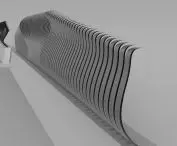 From the conceptual collection of property fences - vertical fence