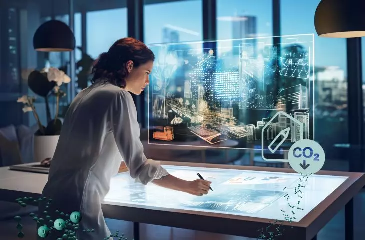 Ślad węglowy budynku zmniejszają odpowiednio dobrane materiały i technologie