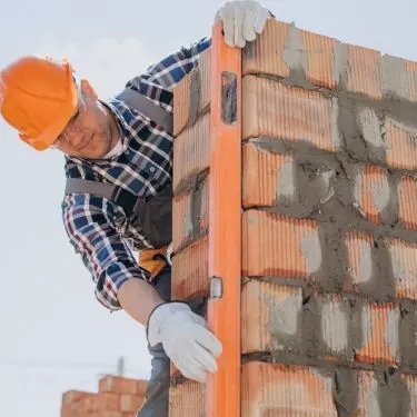 Remember proper personal protection when masonry
